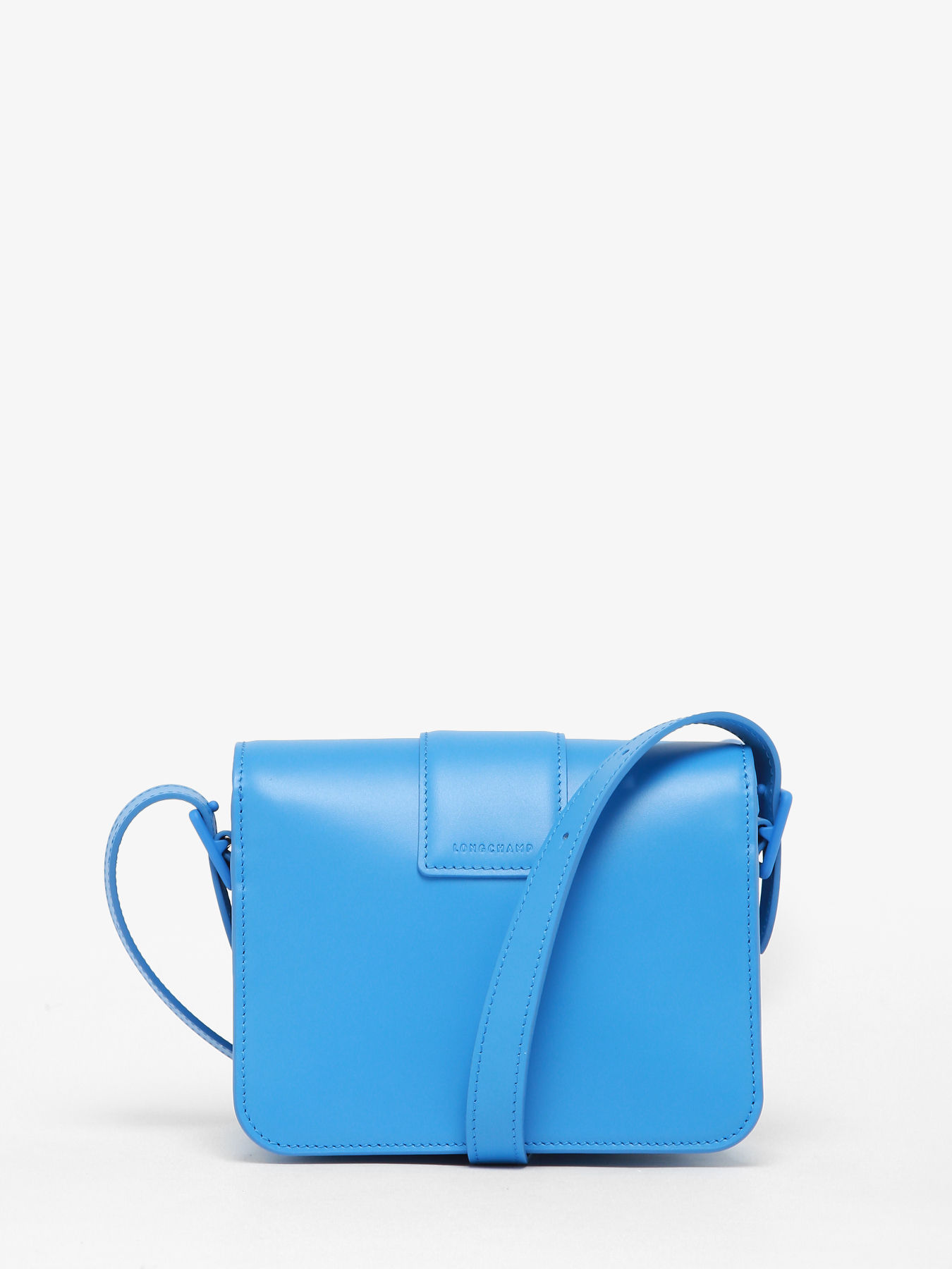 Longchamp tas top blauw