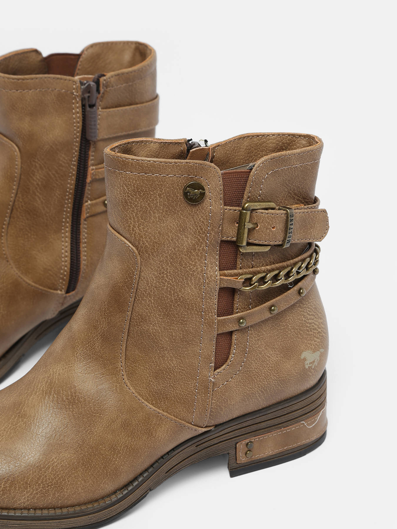 Bottines mustang marron 2025