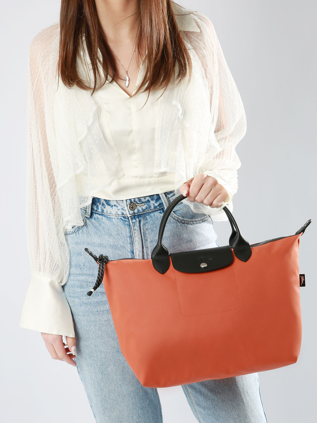 Sac a main longchamp on sale orange