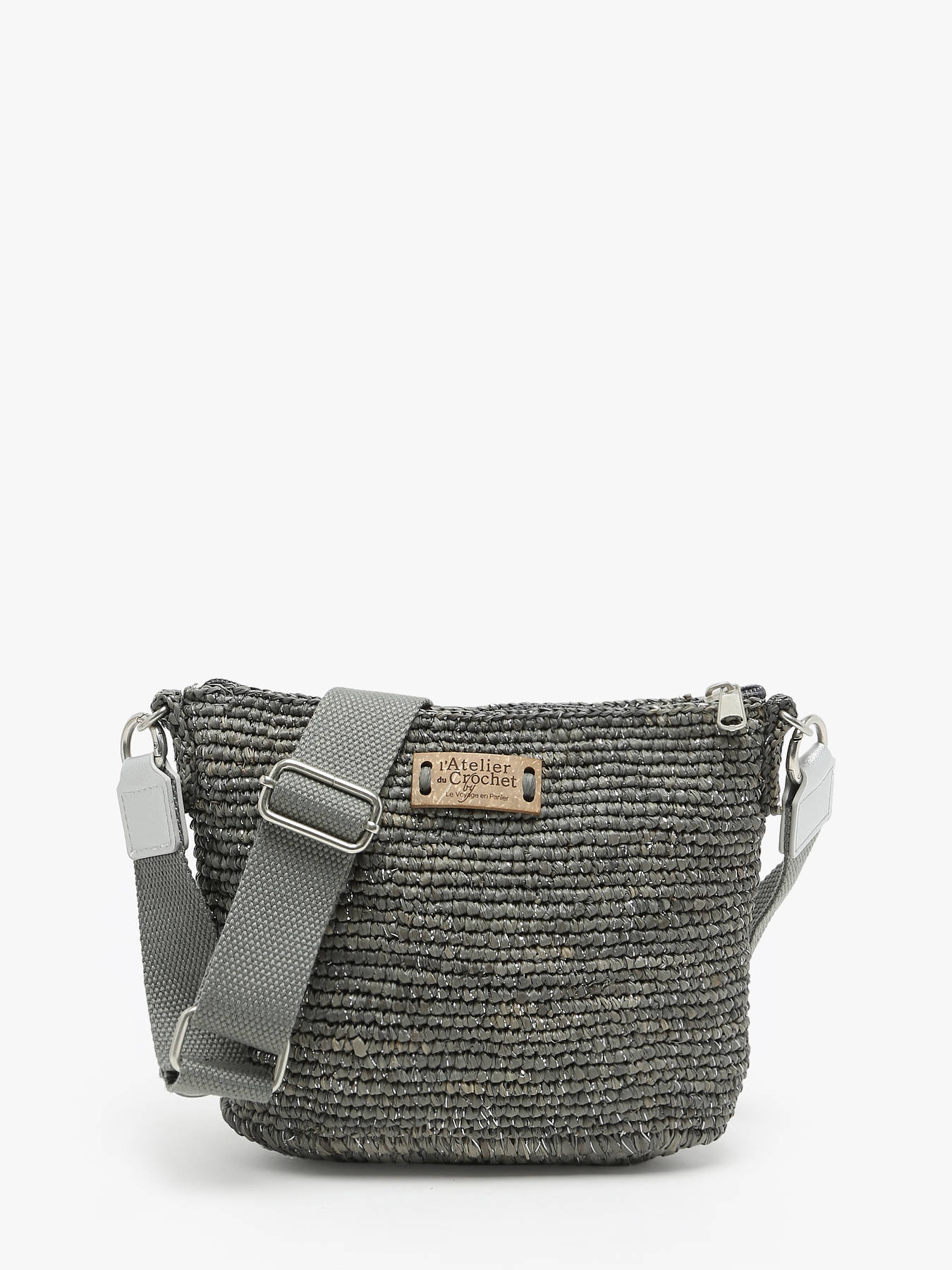 Sac bandouliere L atelier du crochet raphia LE VOYAGE EN PANIER