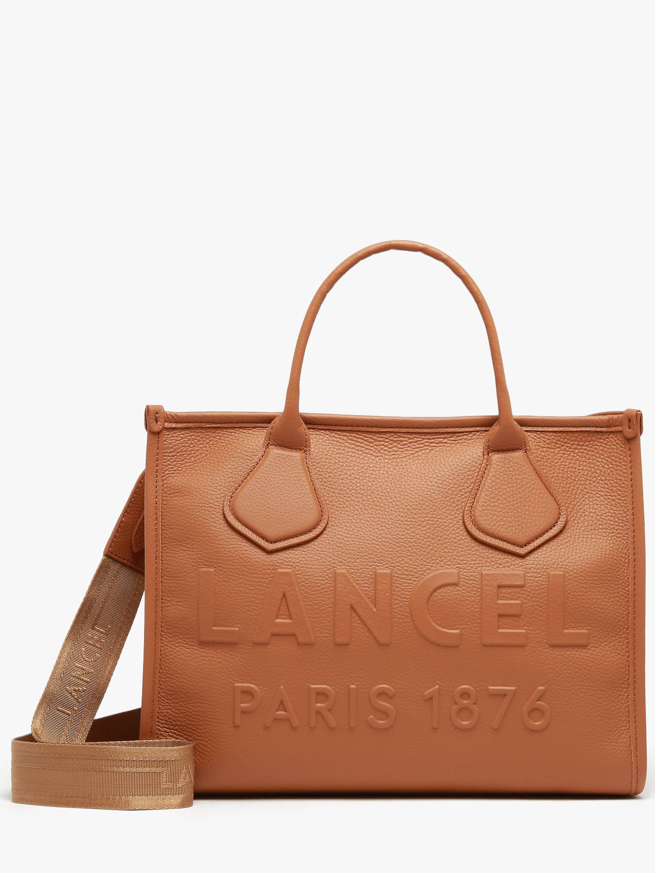 Sac a main lancel marron new arrivals
