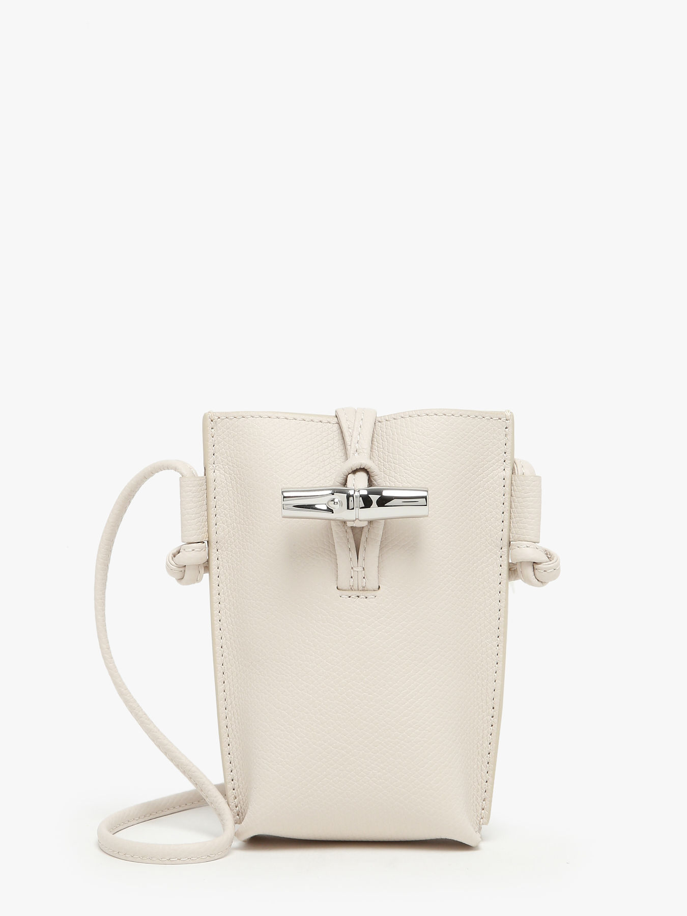 Etui telephone Le Roseau cuir LONGCHAMP