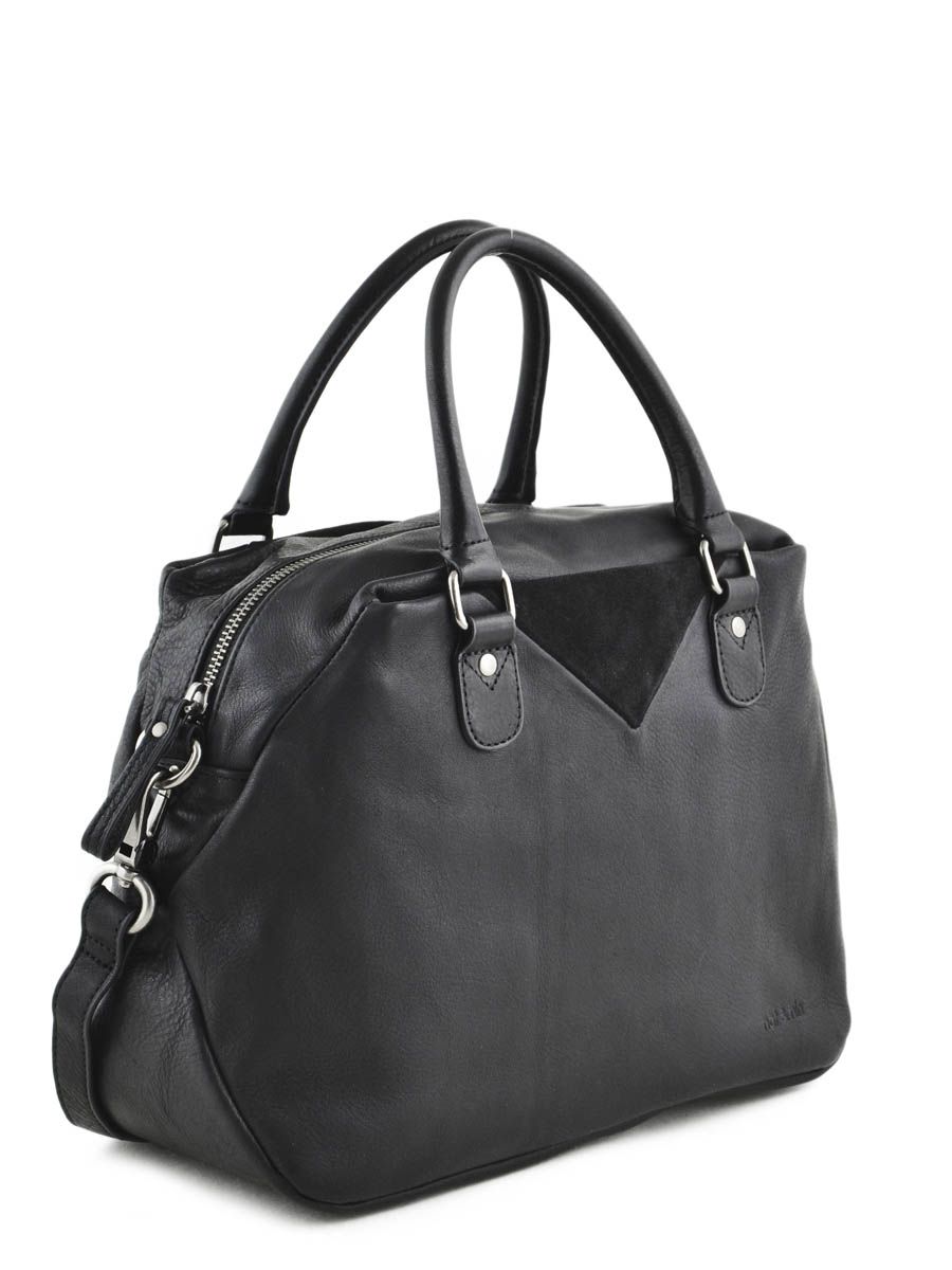 Sac polochon Vintage Cuir Nat et Nin - Livraison Gratuite