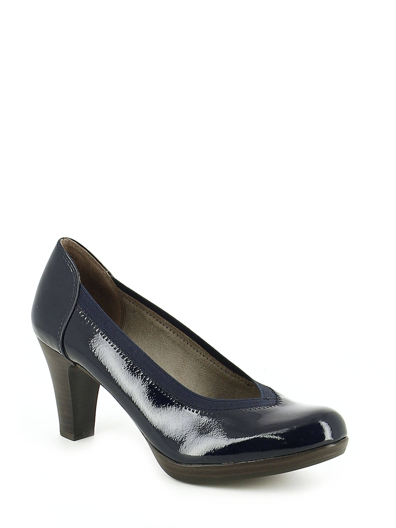 escarpin bleu tamaris