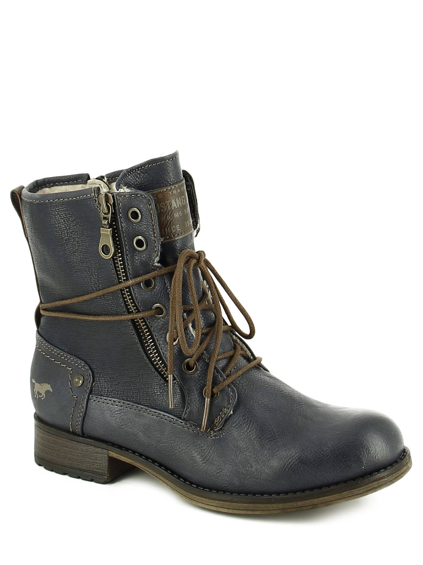 bottines mustang grises