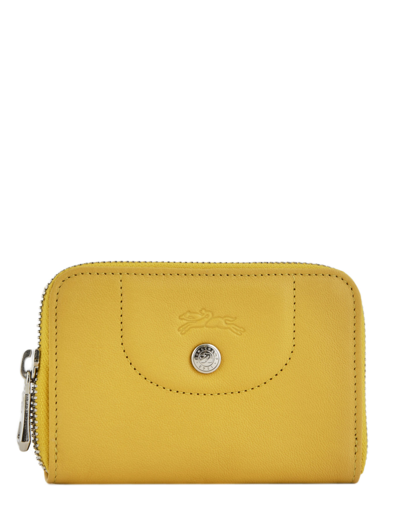 Porte monnaie Longchamp Le pliage cuir Le pliage cuir sur edisac.be