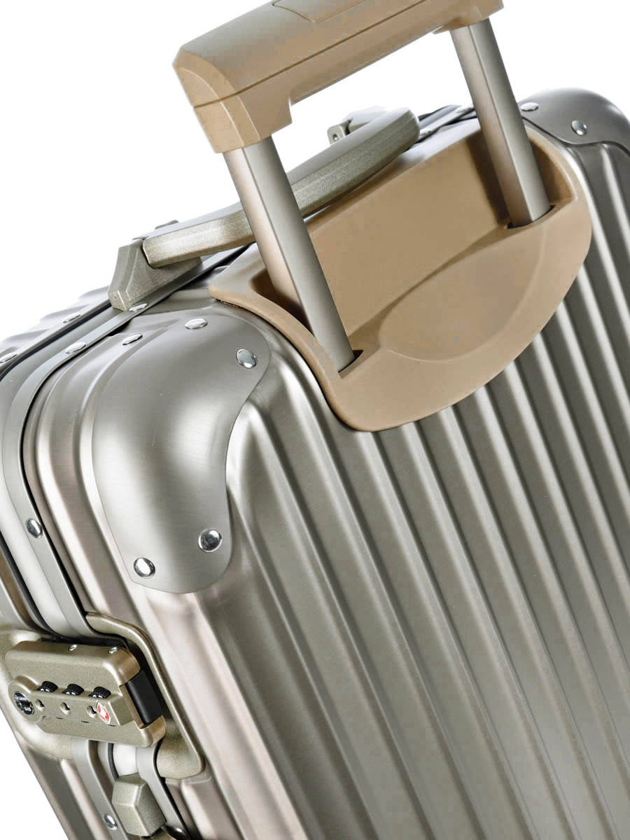 Valise cabine Rimowa Topas titanium Topas titanium sur