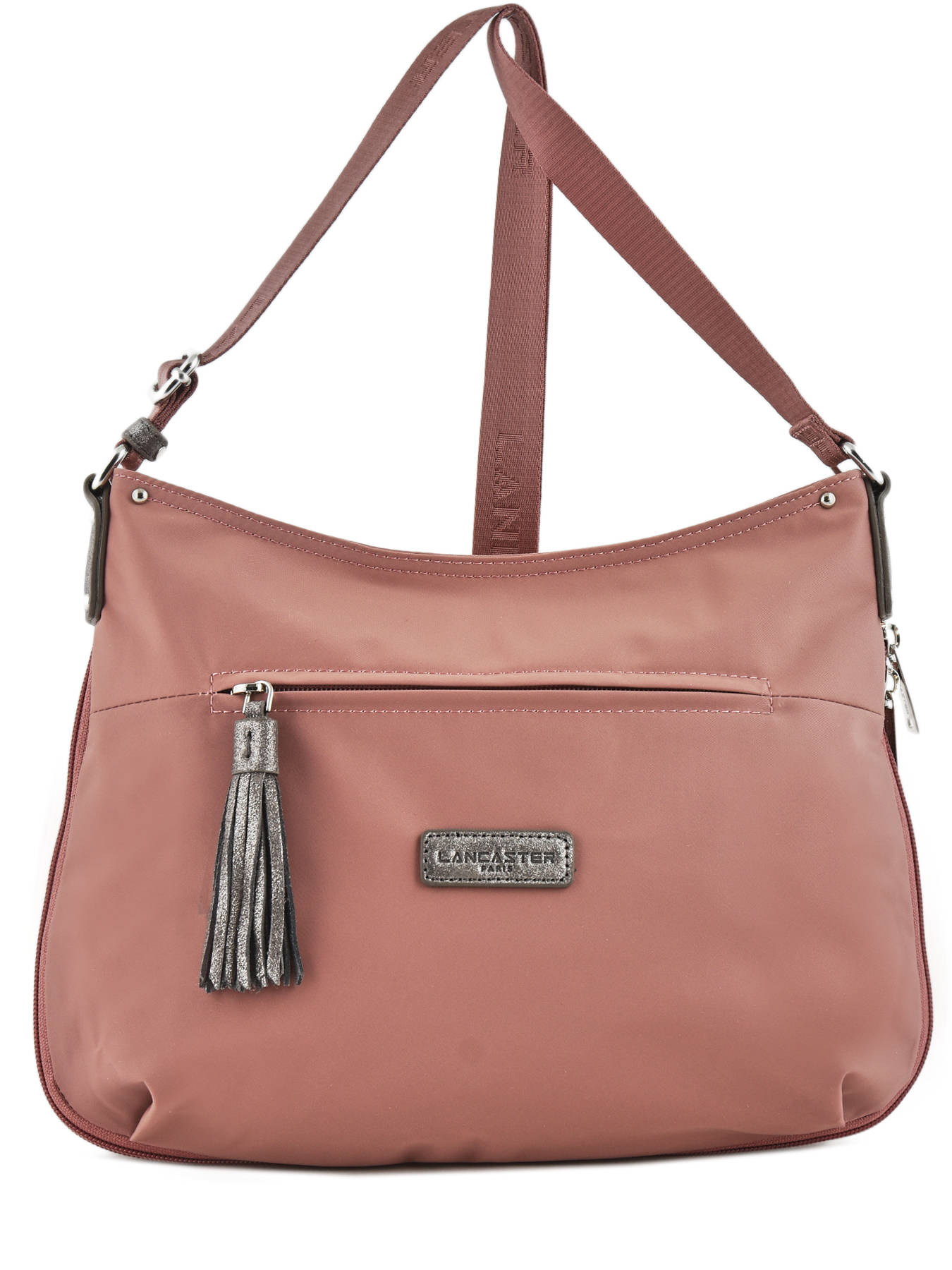 Sac Lancaster Marron - Bandoulière Moyen, Fermeture éclair, état Impeccable