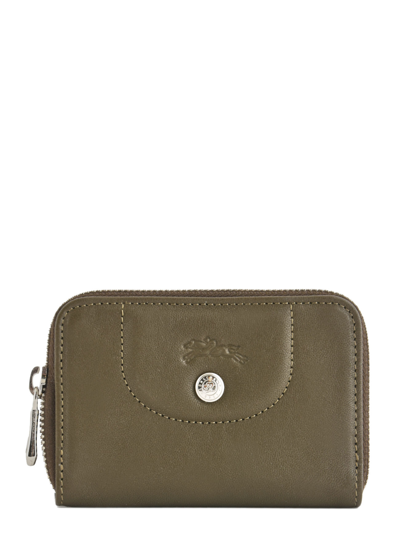 Porte monnaie Longchamp Le pliage cuir Le pliage cuir sur edisac.be