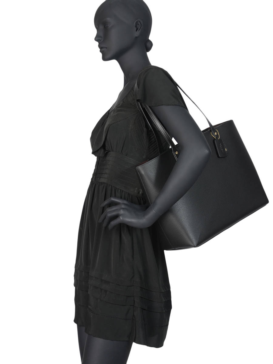 Sac cabas Central Zip cuir COACH Sac cabas Central Zip cuir COACH