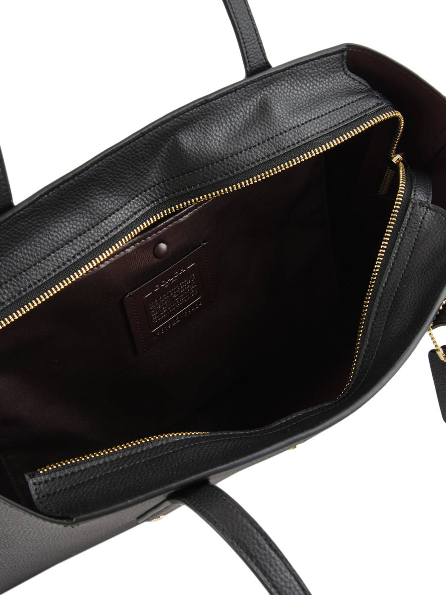 Sac cabas Central Zip cuir COACH Sac cabas Central Zip cuir COACH