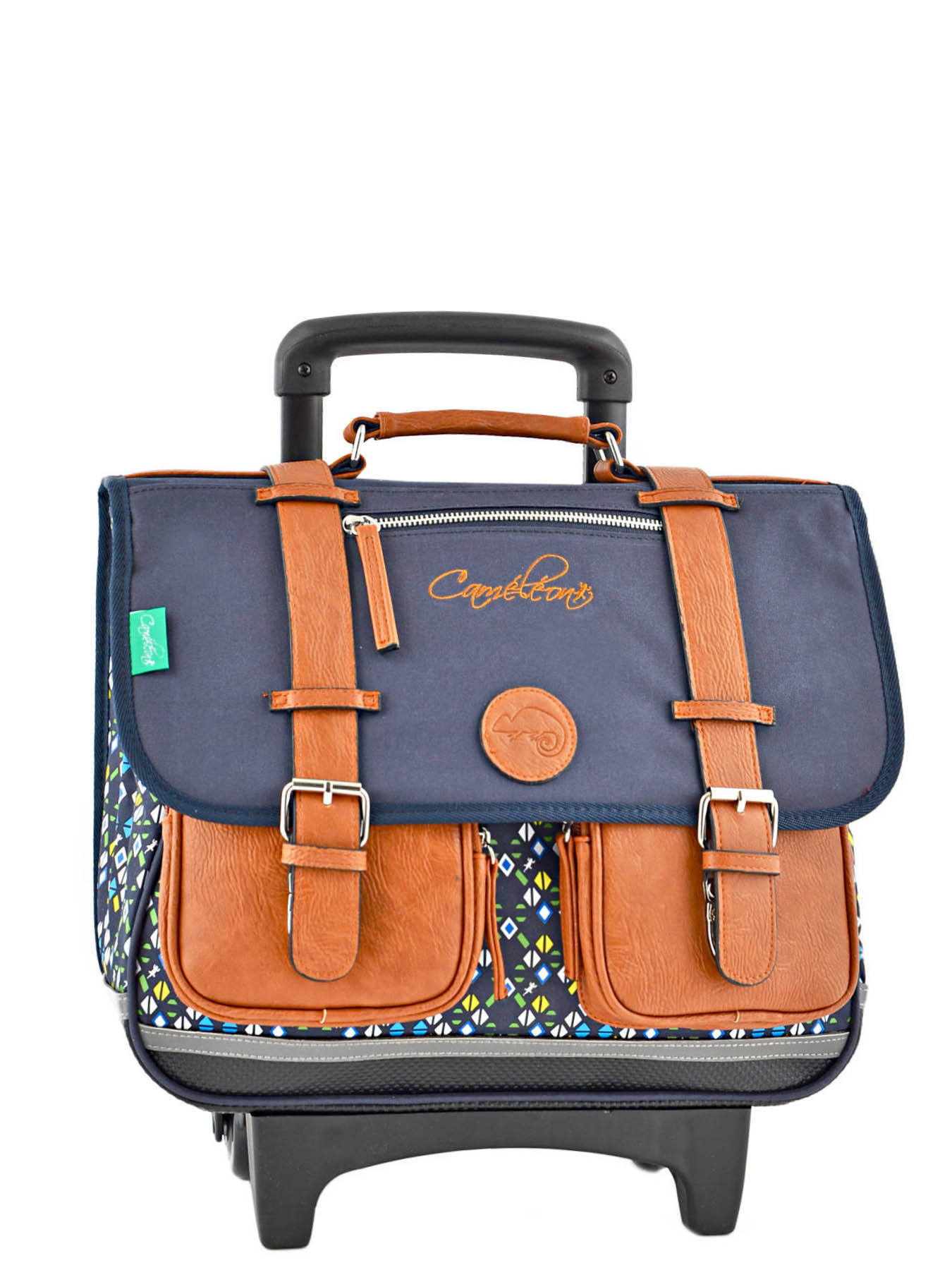 cartable a roulette cameleon