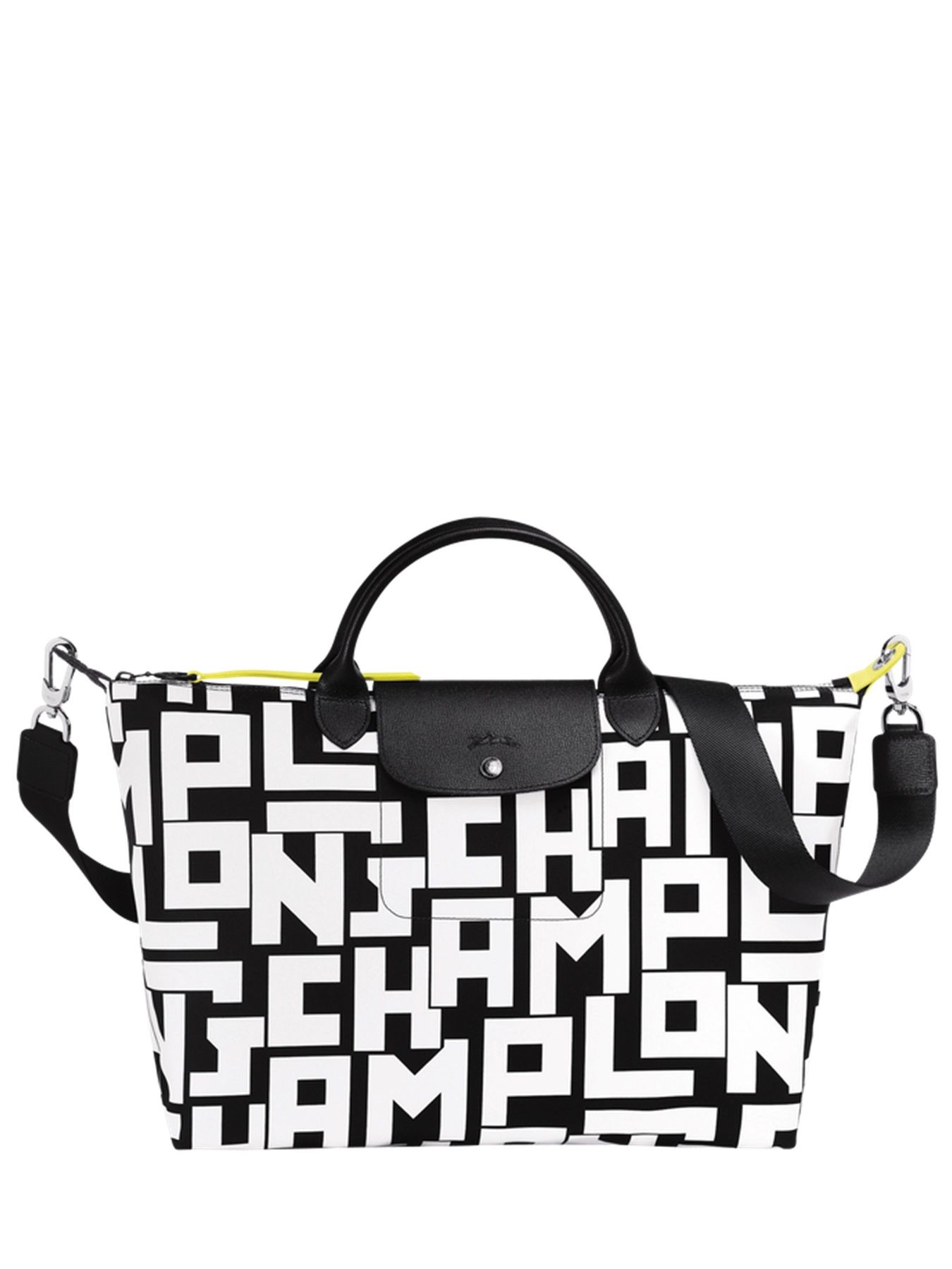 longchamp noir le pliage