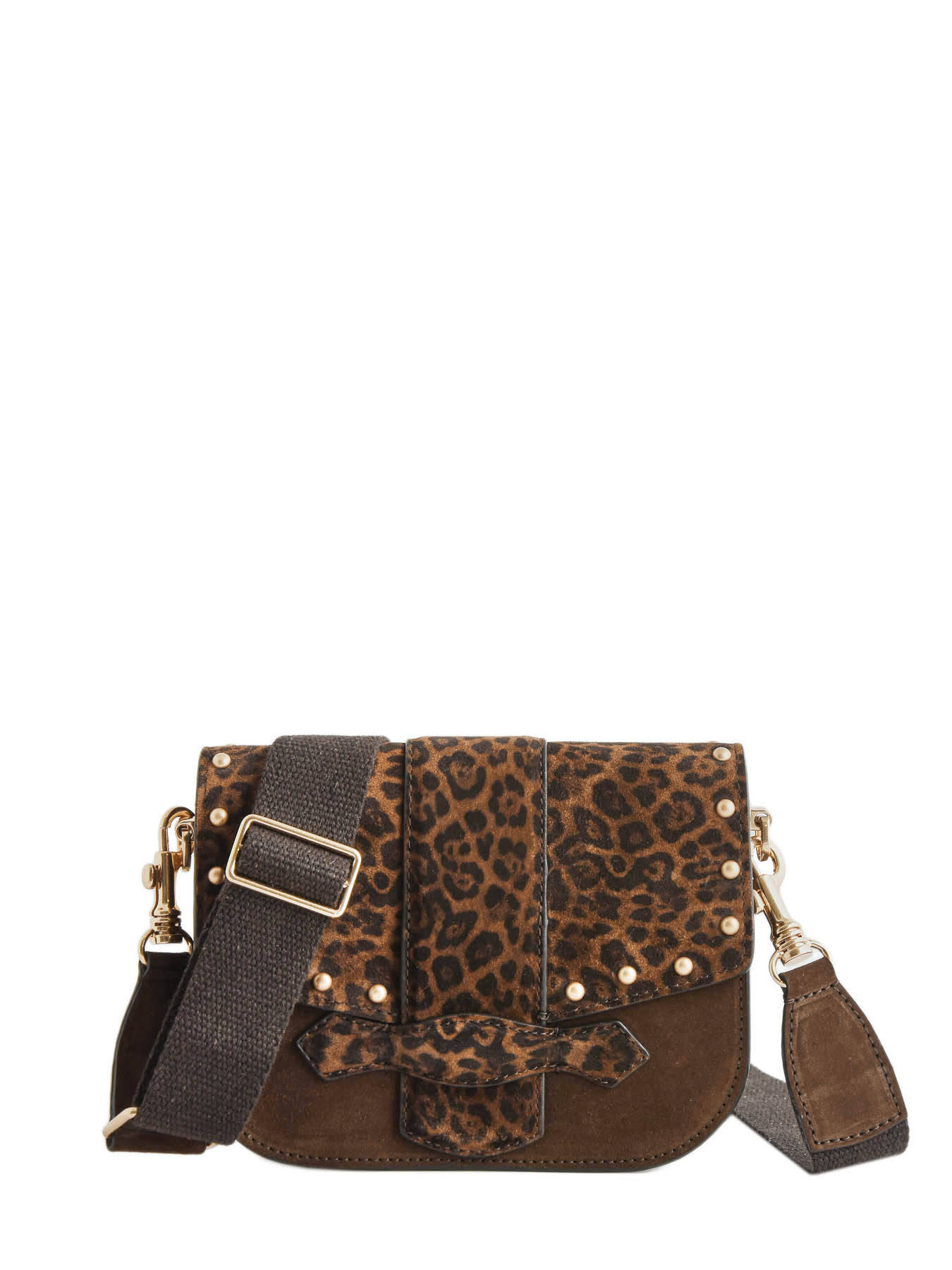 sac besace leopard
