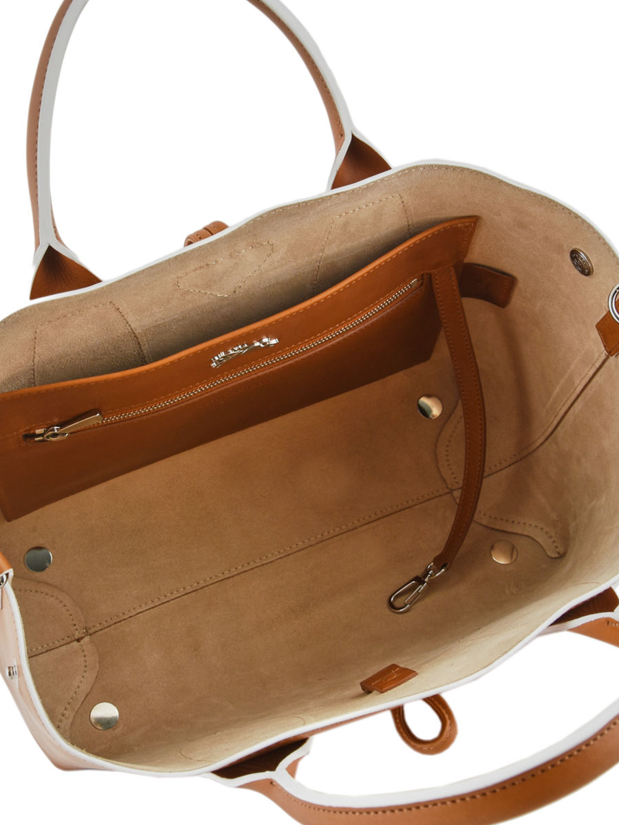Sac porté main M Roseau Luxe cuir LONGCHAMP Sac porté main M Roseau Luxe cuir LONGCHAMP