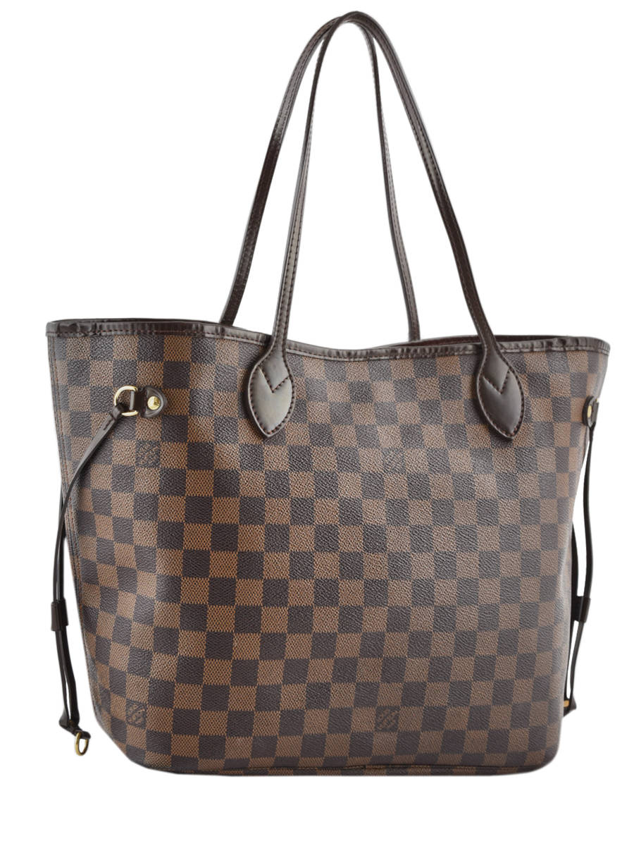 Sac d'occasion Neverfull Louis Vuitton Damier Ebene BRAND CONNECTION Sac d'occasion Neverfull Louis Vuitton Damier Ebene BRAND CONNECTION