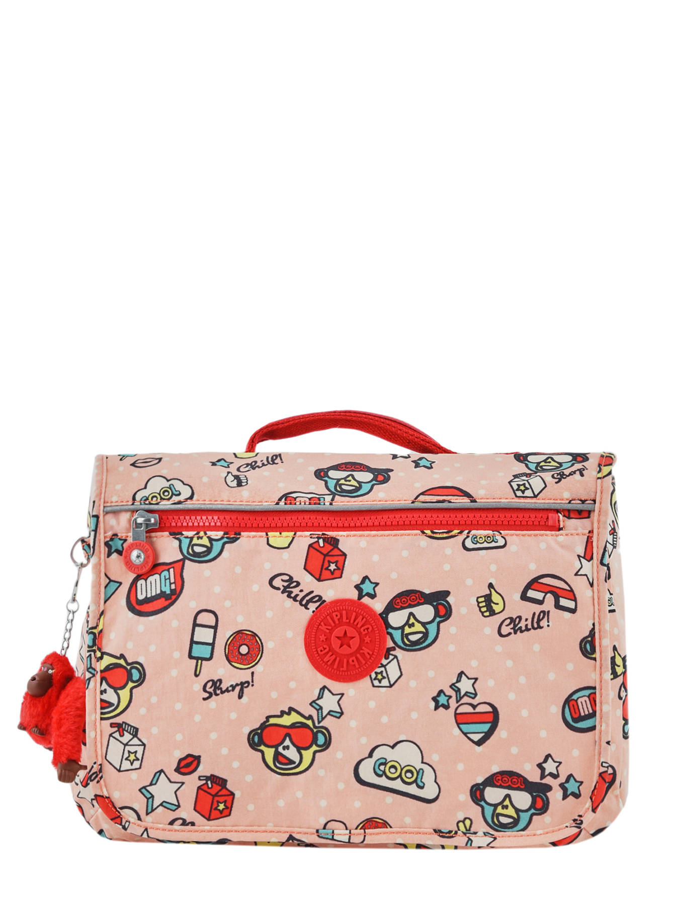 Boekentas Kipling Back to school NEW SCHOOL op edisac.be