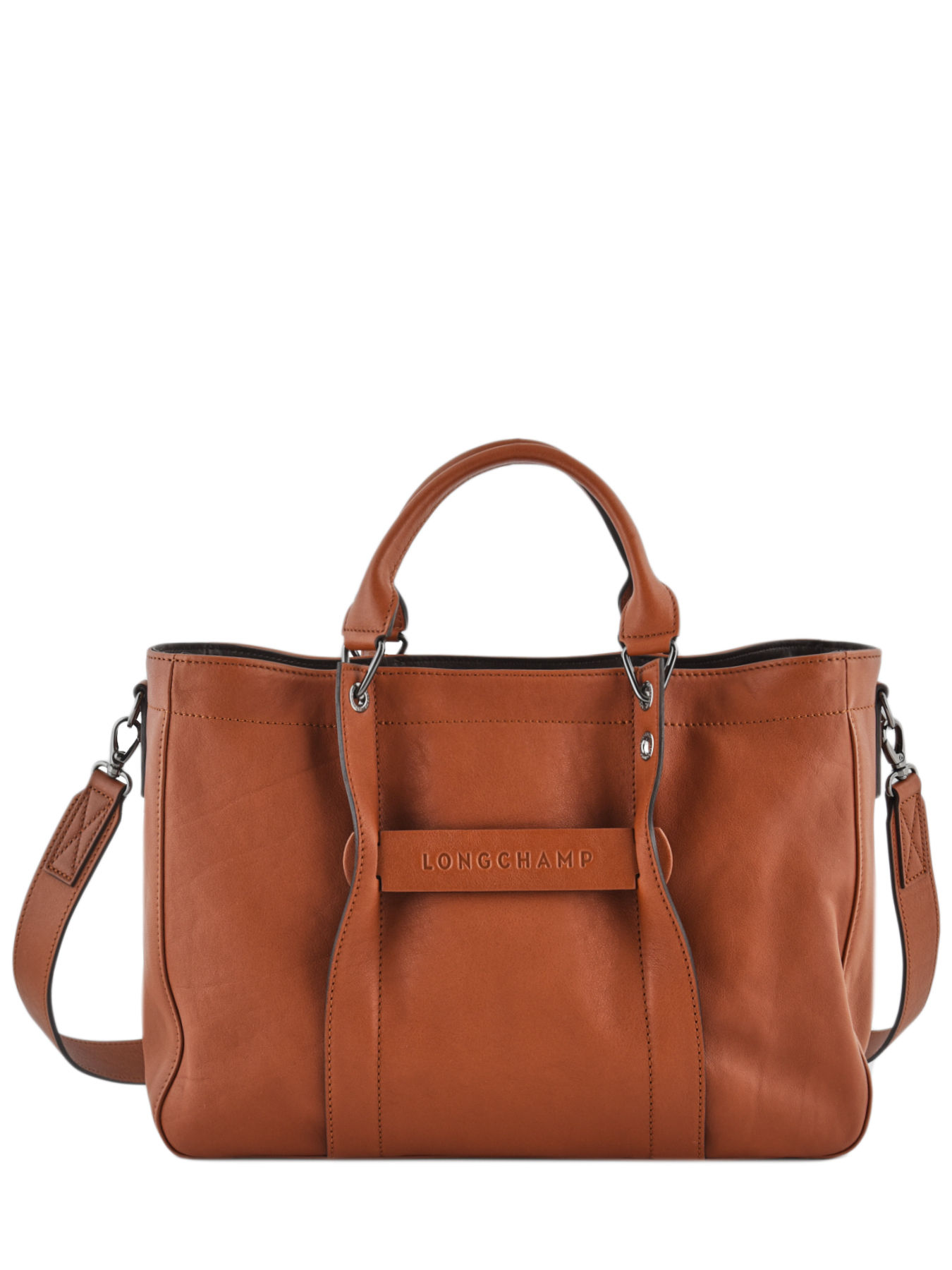 Sac à main M zippé Longchamp 3D cuir LONGCHAMP Sac à main M zippé Longchamp 3D cuir LONGCHAMP