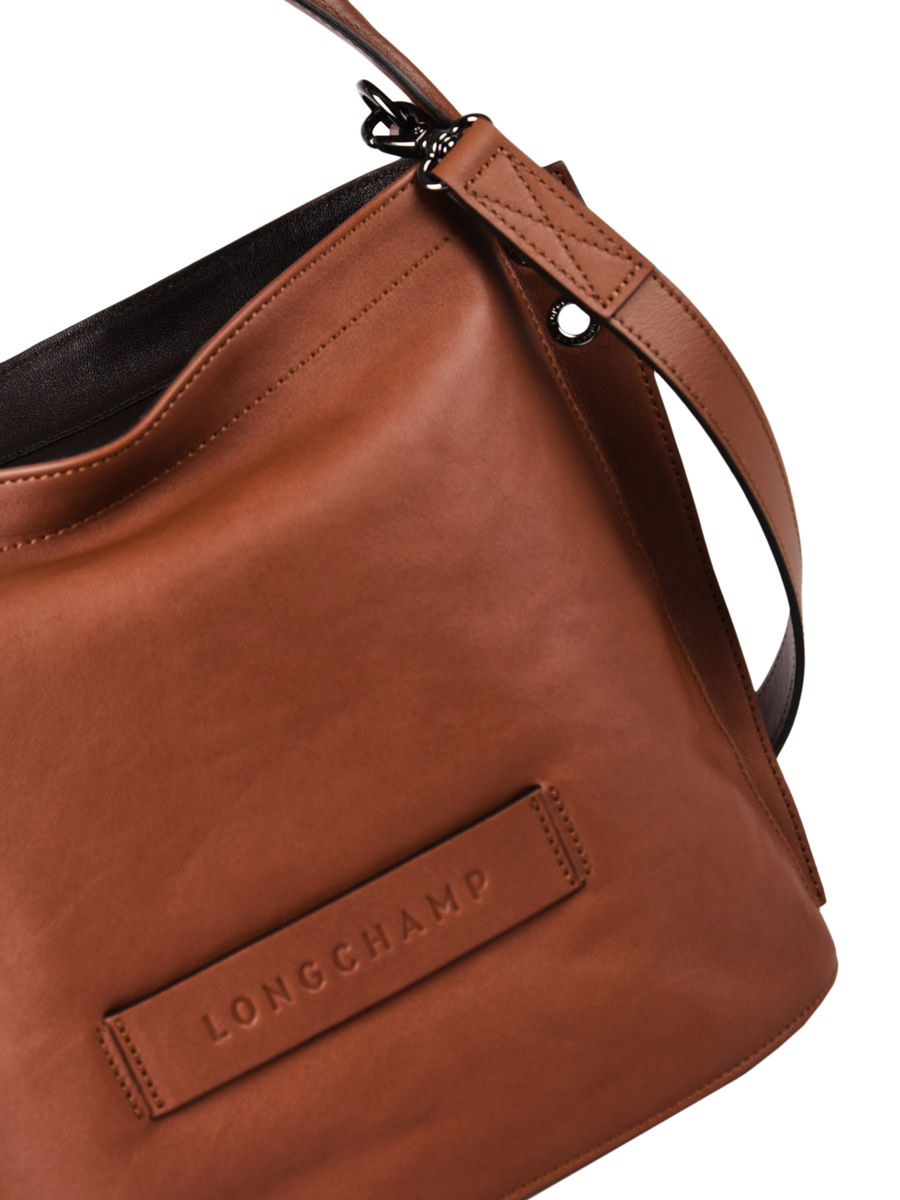 Sac bandoulière zippé Longchamp 3D cuir LONGCHAMP Sac bandoulière zippé Longchamp 3D cuir LONGCHAMP