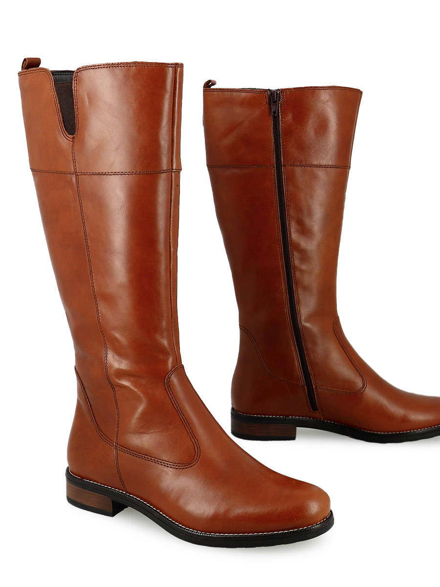 Leren Laarzen Cuoio | Dames Tamaris Laarzen » Vlg Rocki