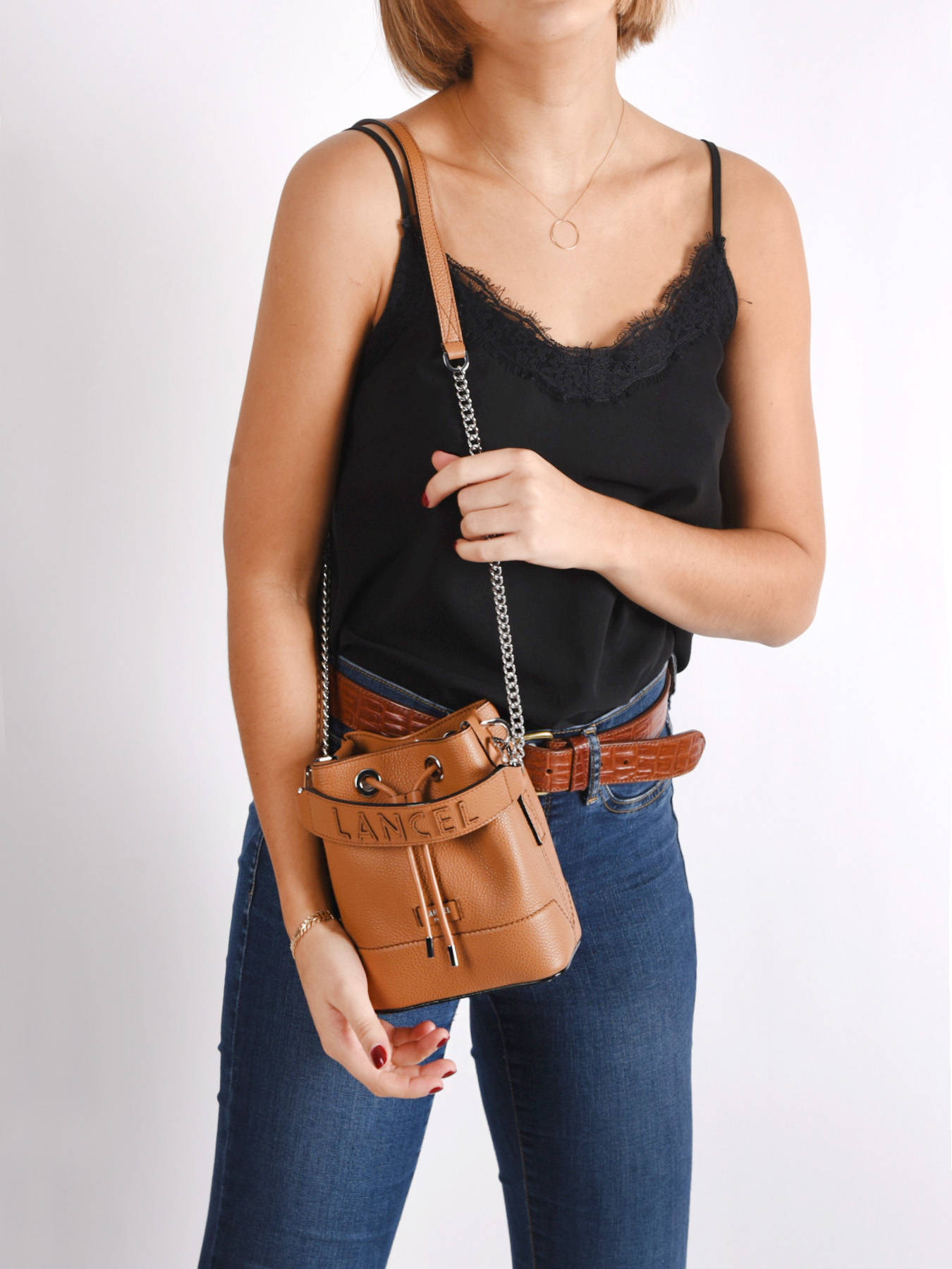 Sacs bandoulière Lancel Ninon A.11466 sur edisac.be