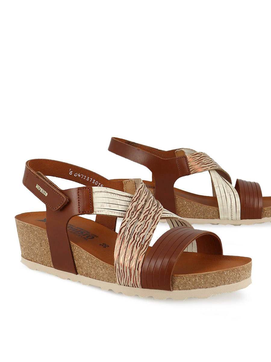 sandales compensées 6 cm