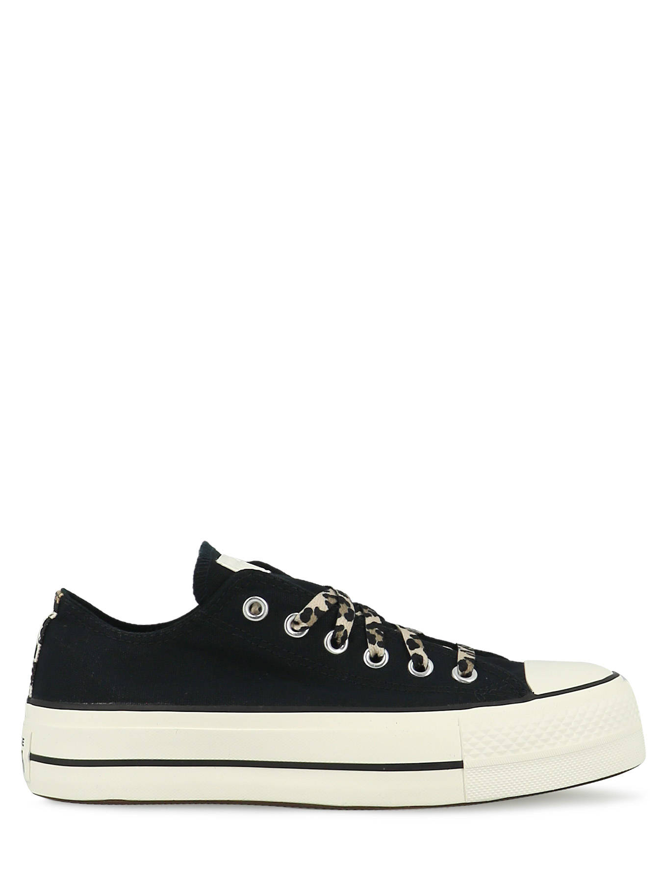 converse leopard basse