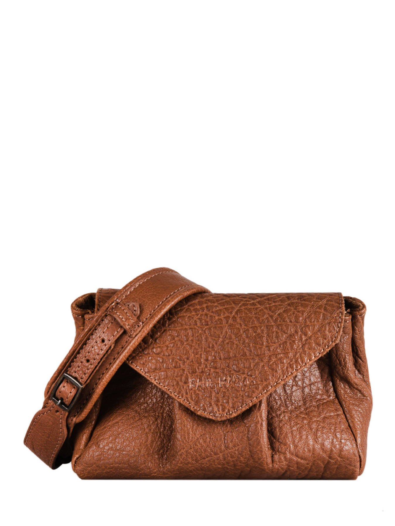 LaSacoche S Naturel - sac bandoulière cuir femme Marron