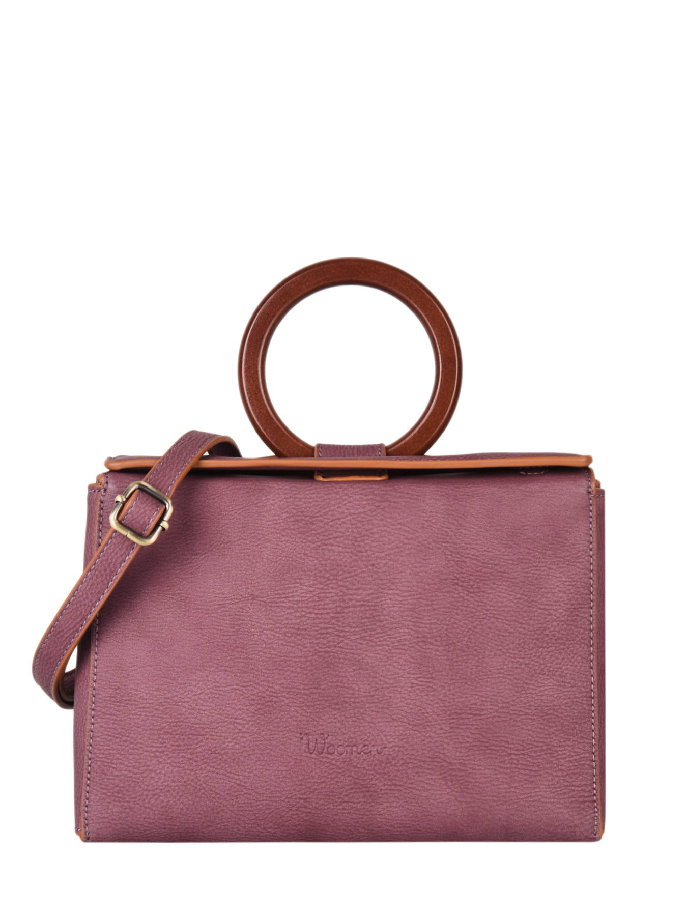 sac bandoulière violet