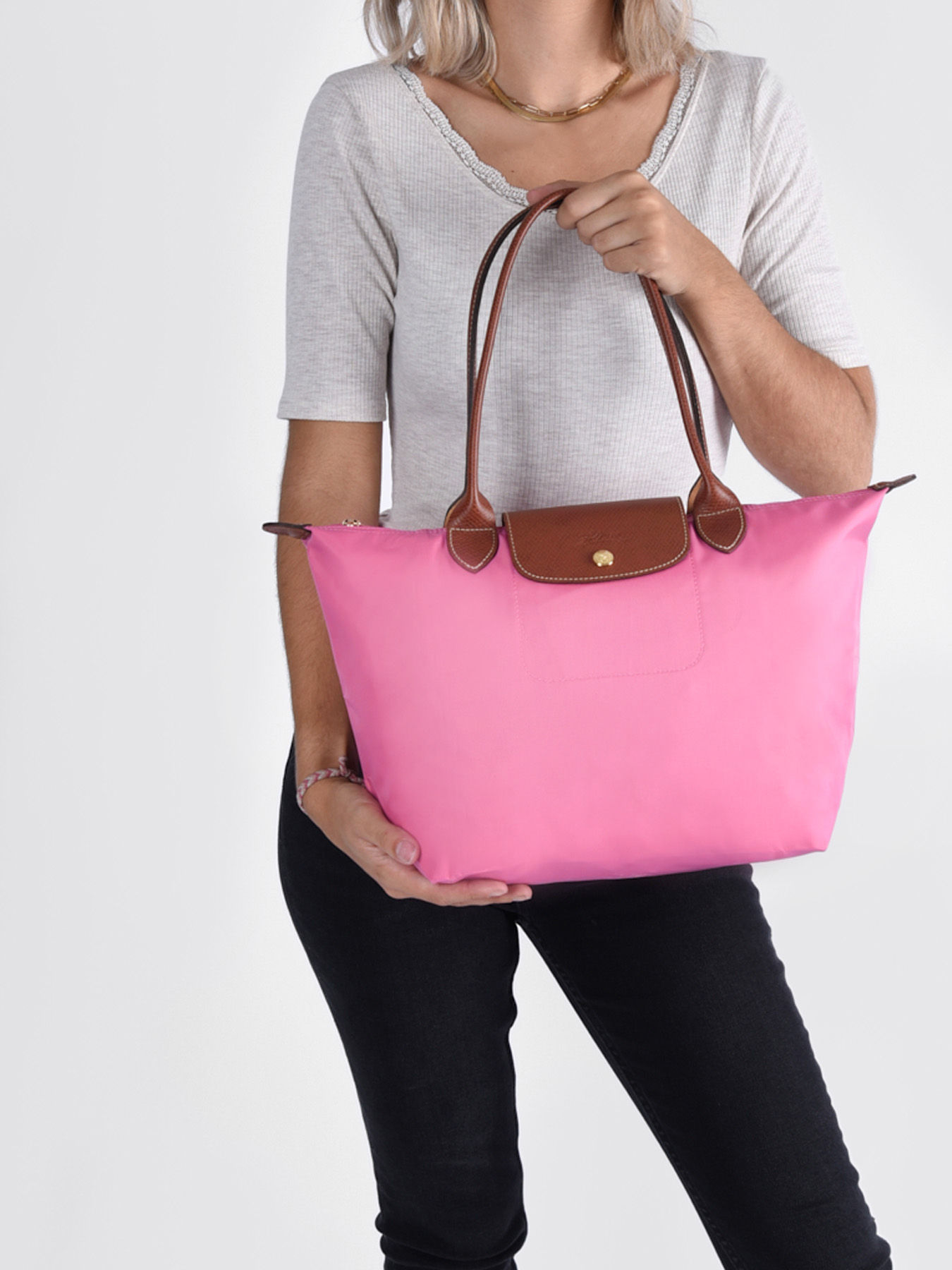 Pliage Medium Sac Shopping Longchamp Pliage Taille L Pliage