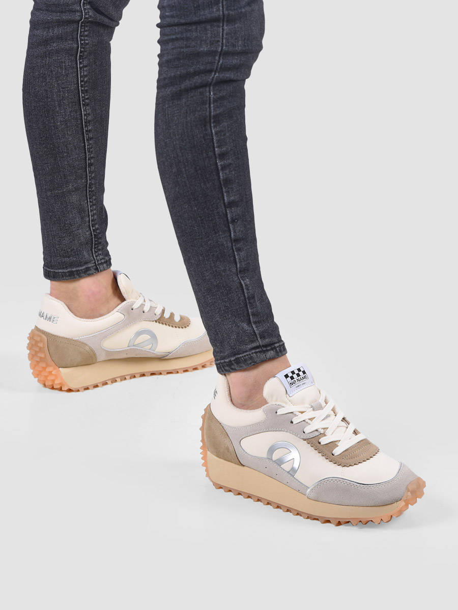 no name punky jogger beige