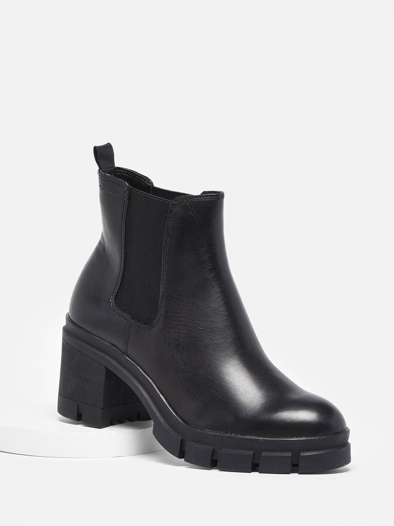 chelsea boots met hak