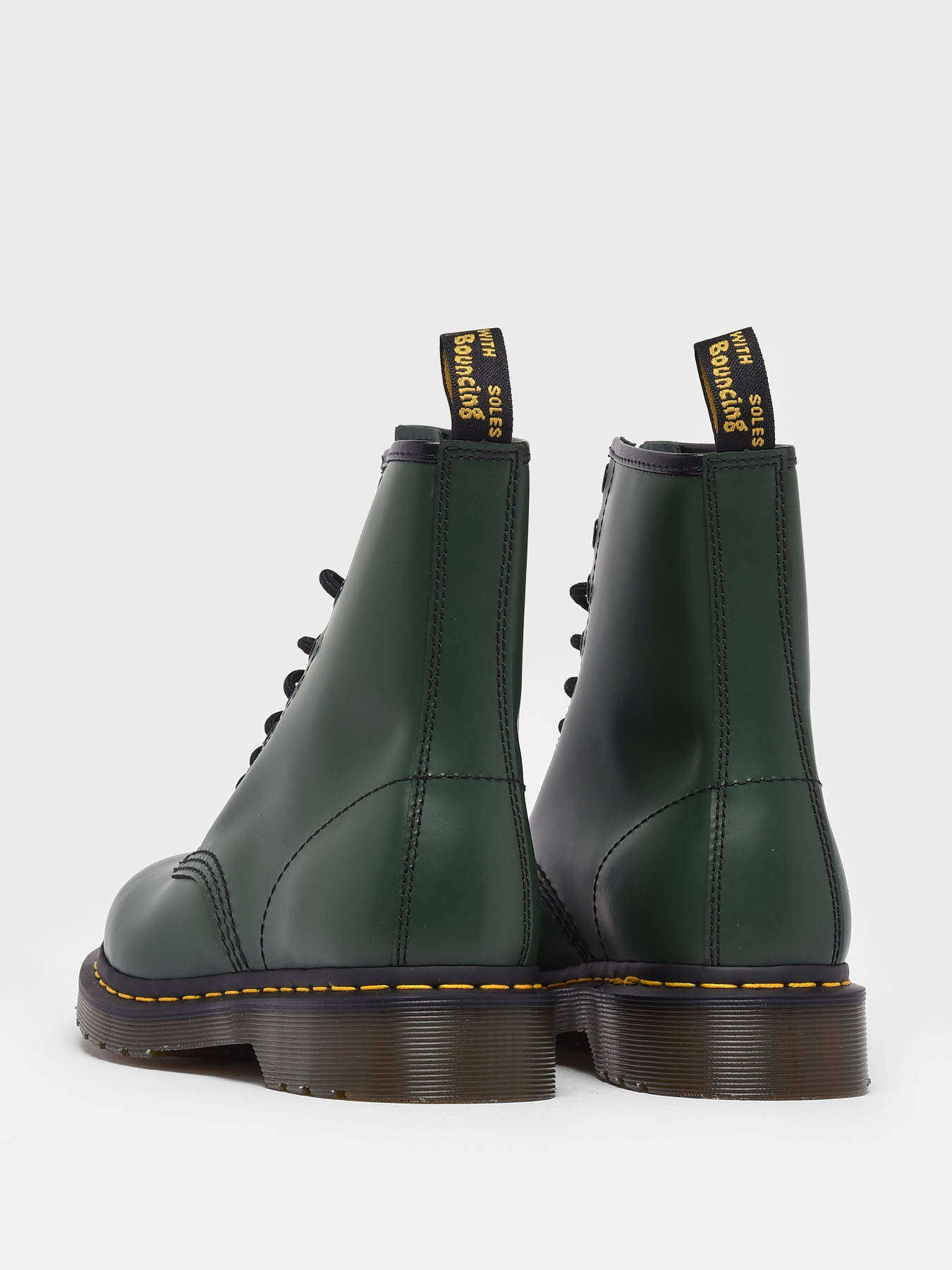 Enkellaarsjes/bottines Dr Martens Unisex 1460 Green Smooth op edisac.be