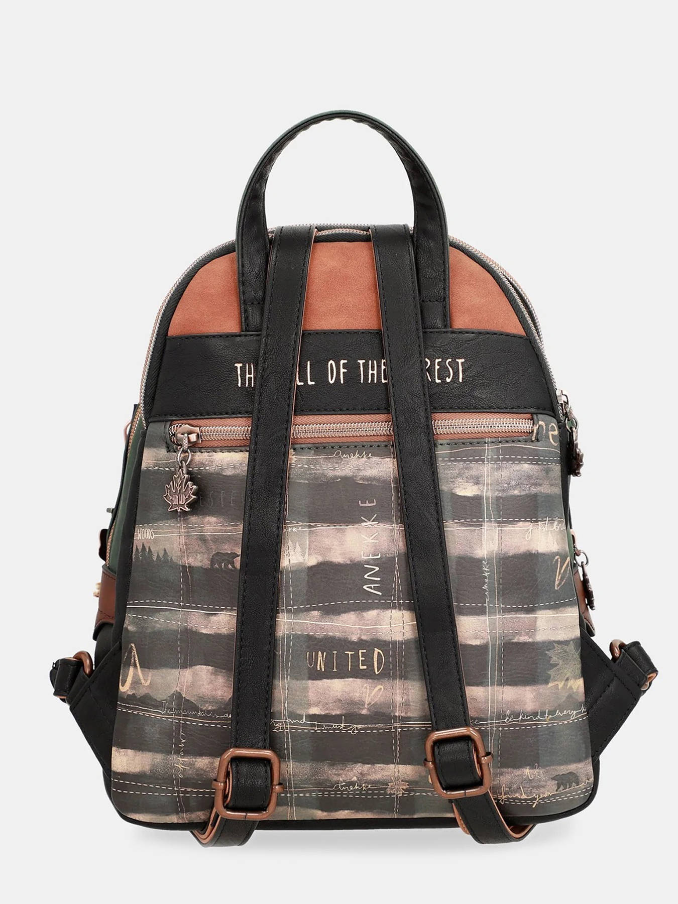 Sac à Dos Anekke Core Backpack M – Multicolore, Pailleté, Taille M, En Polyuréthane