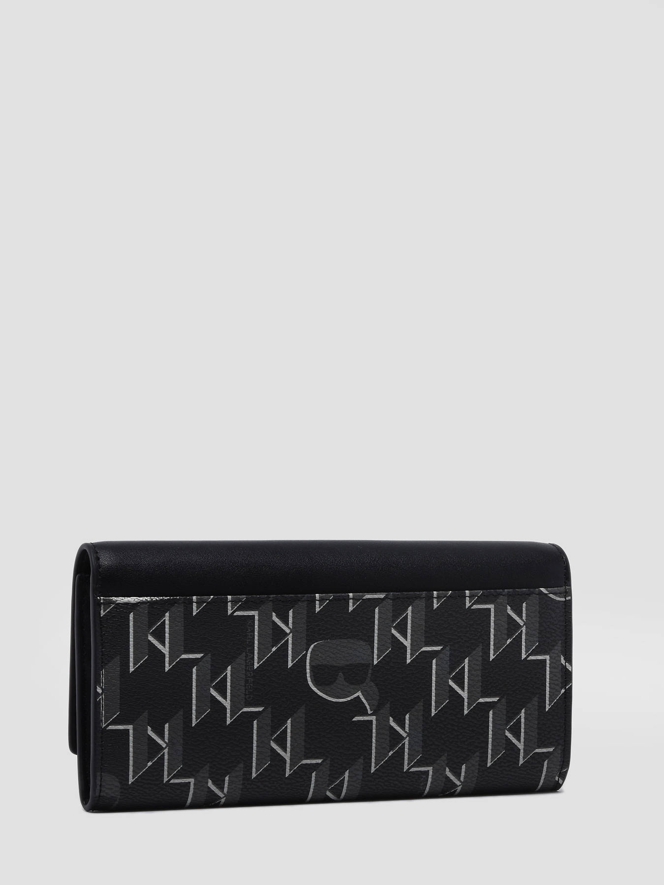PETIT PORTEFEUILLE EN CUIR AVEC BROCHE K/IKONIK Karl Lagerfeld