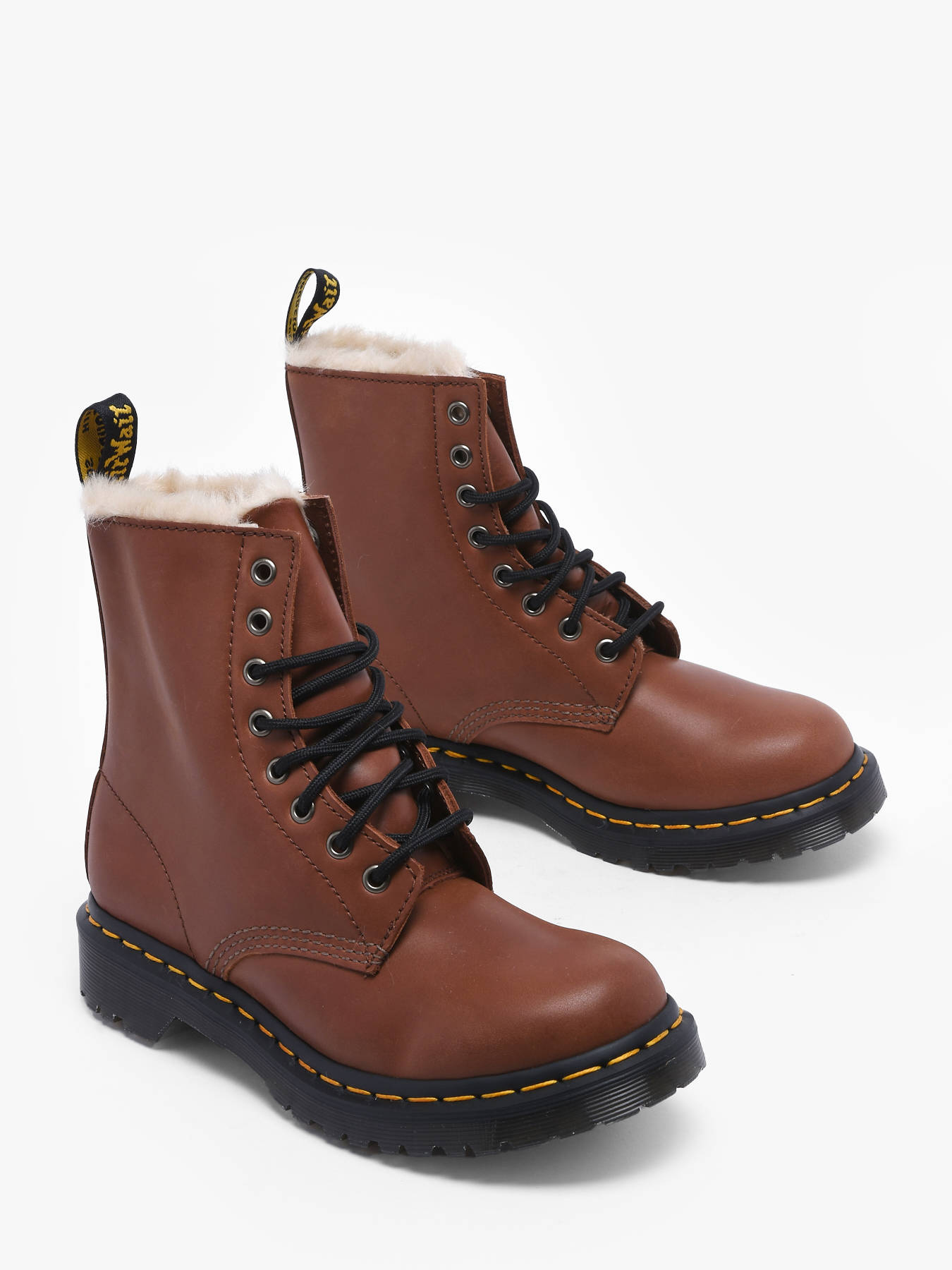 Boots/enkellaarsjes Dr Martens Women 1460 Serena Saddle T op edisac.be