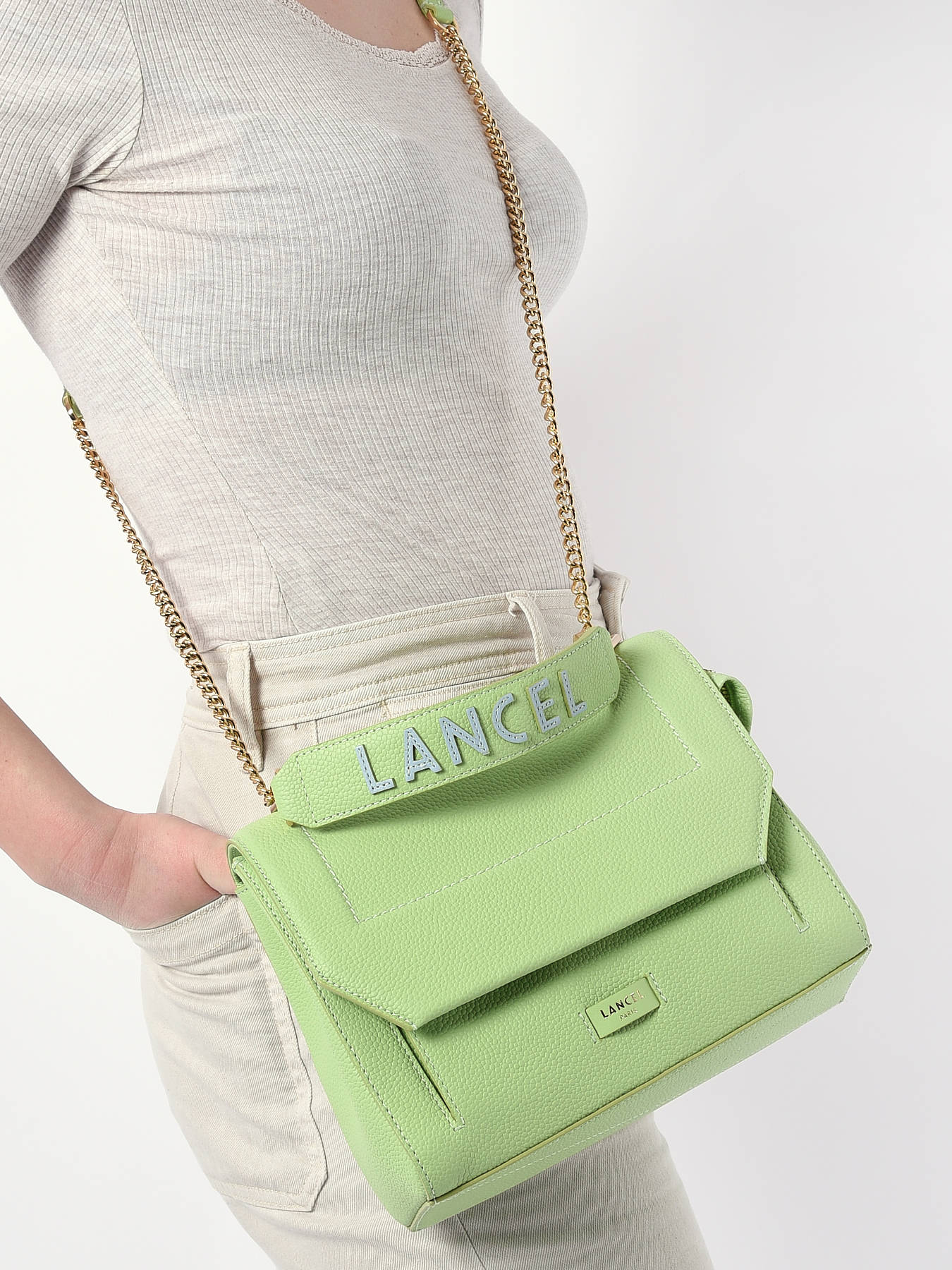 sac bandoulière lancel solde