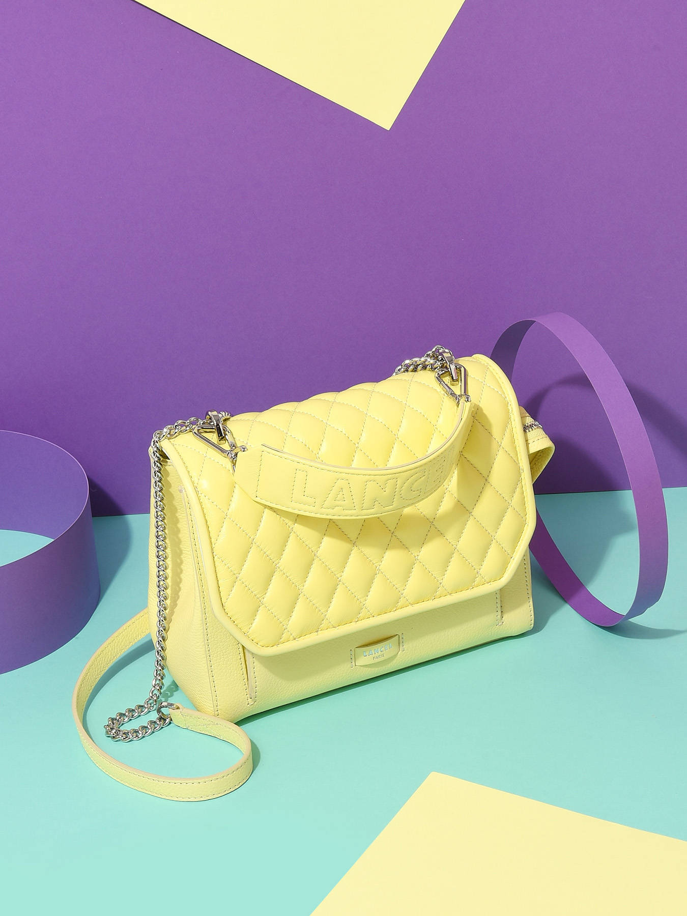 sac lancel jaune