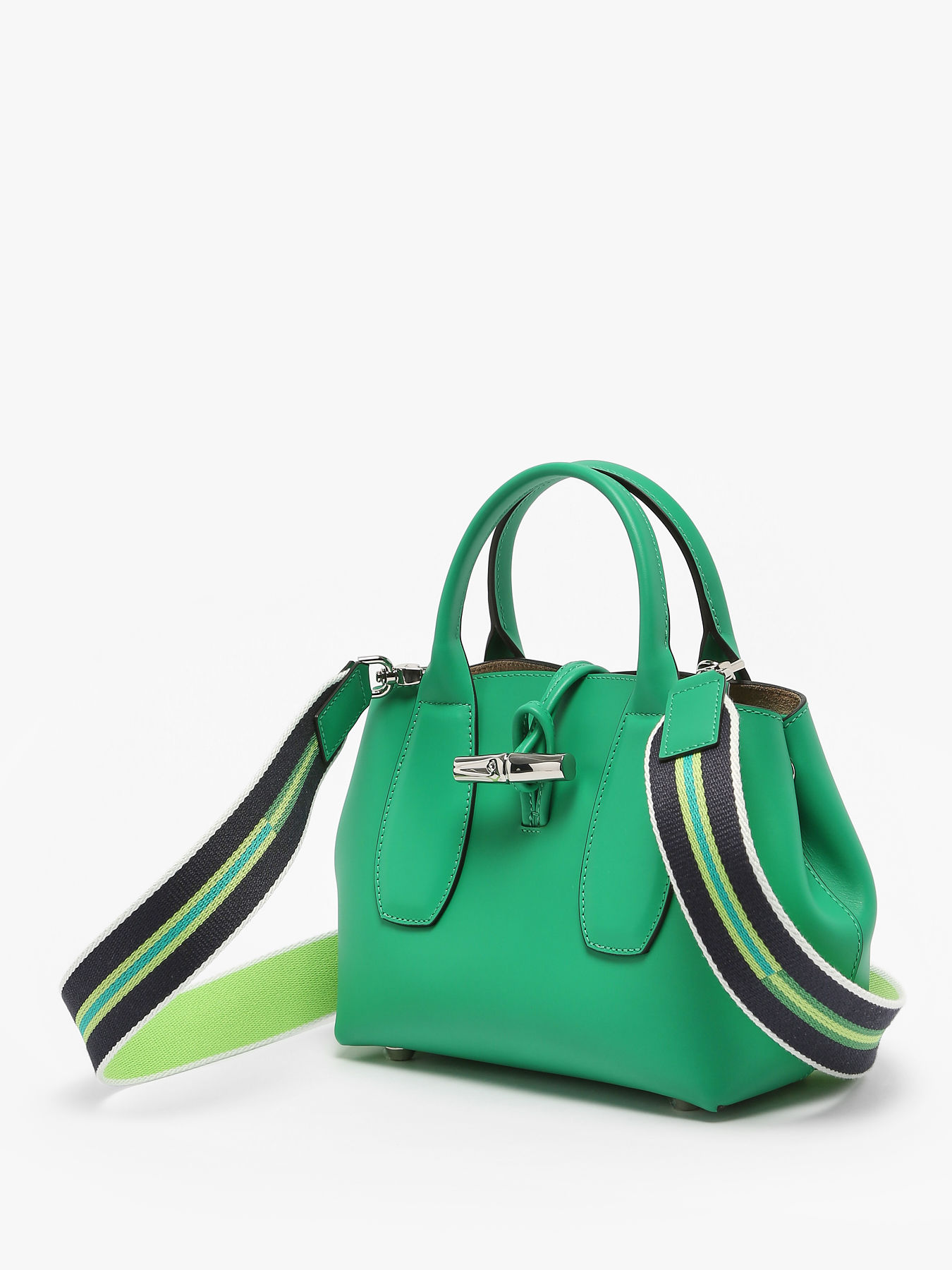 Sac port?� main Longchamp Roseau box 10095HCN sur edisac.be