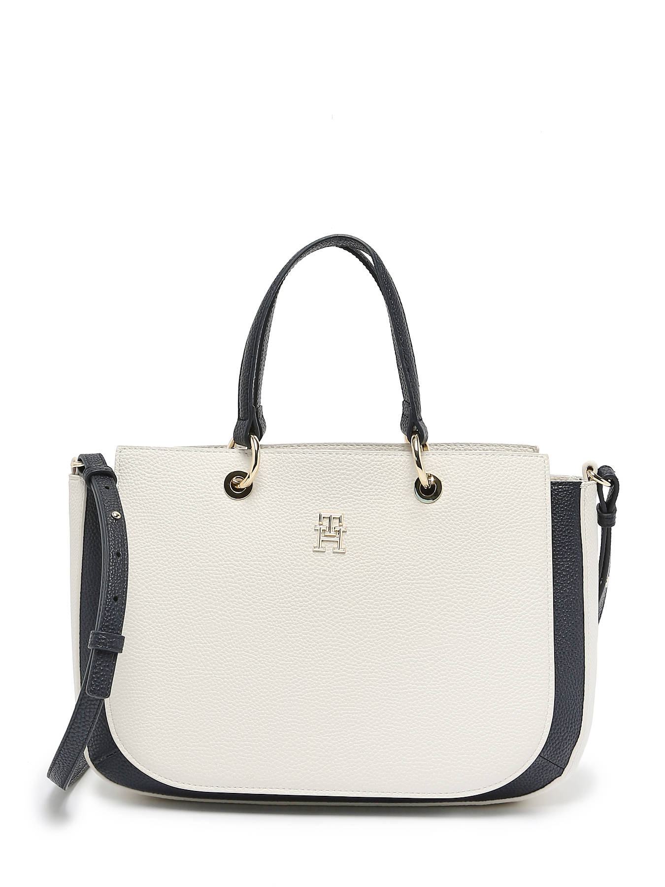 Krankzinnigheid Kreek vriendschap Handtassen Tommy Hilfiger Th emblem TH EMBLEM SATCHEL CB op edisac.be