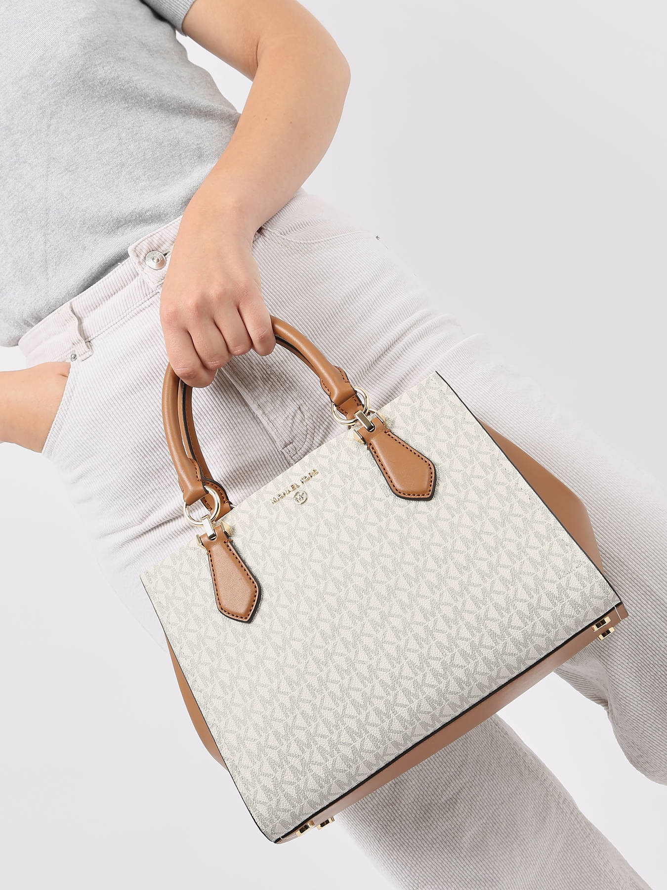 Sac à main MICHAEL Michael Kors Marilyn 30S2S6AT2L Pink