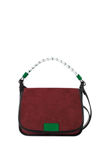 Longchamp Le foulonn dbrid Sac port travers Rouge