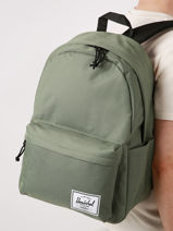 Rugzak 1 Compartiment Met 15" Laptopvak Herschel Groen classics 11380-vue-porte