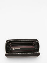 Portefeuille Cuir Lancaster Beige paris pm 25-vue-porte