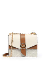 Sac Bandouliere Greenwich Cuir Michael kors Beige greenwich S1GGRC0B