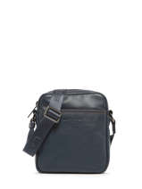 Sac Bandoulire Lancaster Bleu soft vintage homme 24