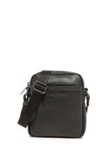 Sac Bandoulire Lancaster Noir soft vintage homme 24