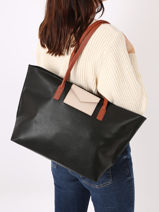 Sac Cabas Maya Lancaster Noir maya 20-vue-porte