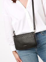 Sac Bandoulire Tonnerre  Etrier Noir tonnerre ETON0142-vue-porte