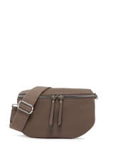 Sac Banane Miniprix Marron grained F3645